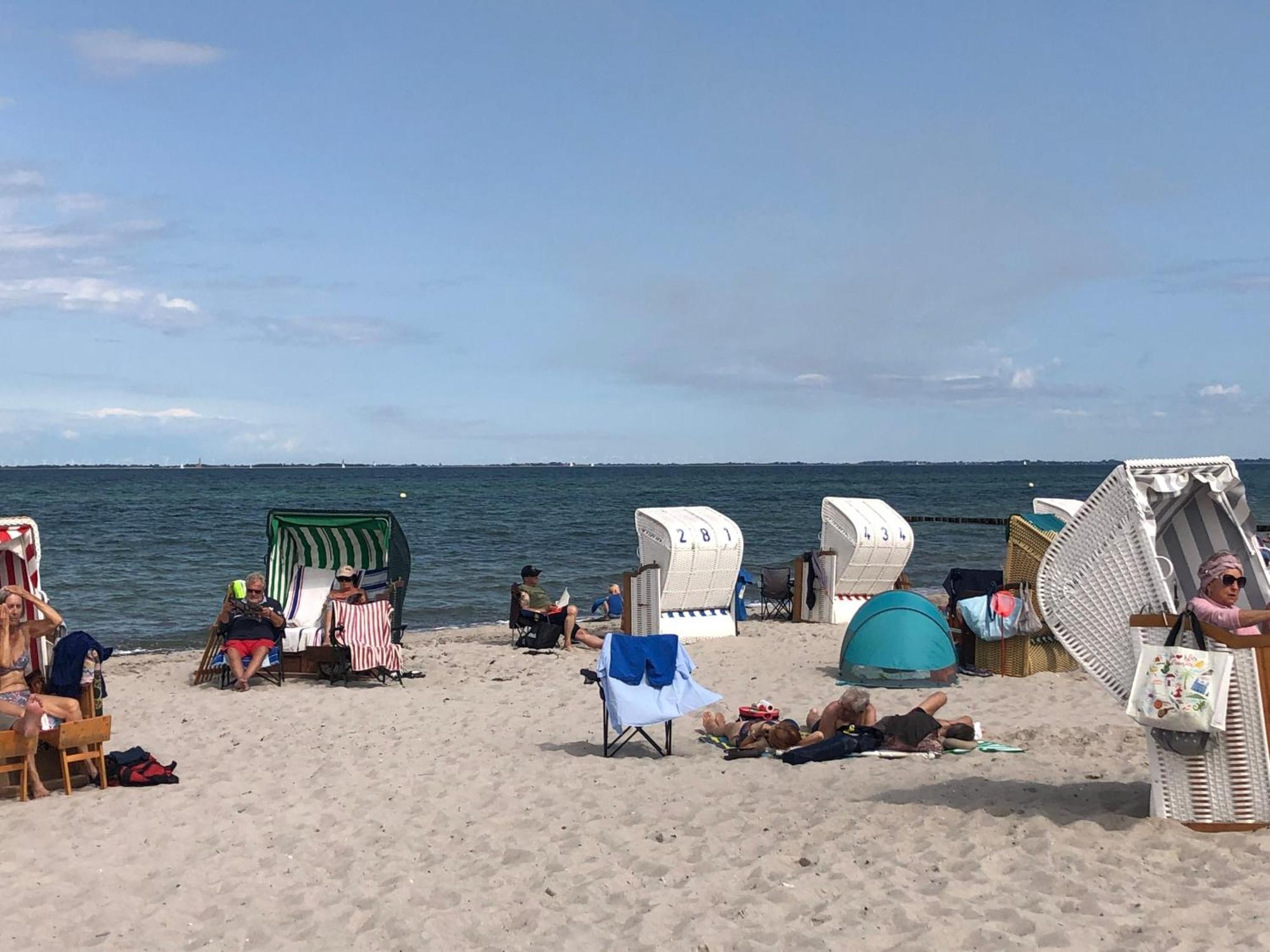 Ferienwohnung Sandkueste Mit Strandkorb & Indoor Spielplatz Heiligenhafen Exteriér fotografie